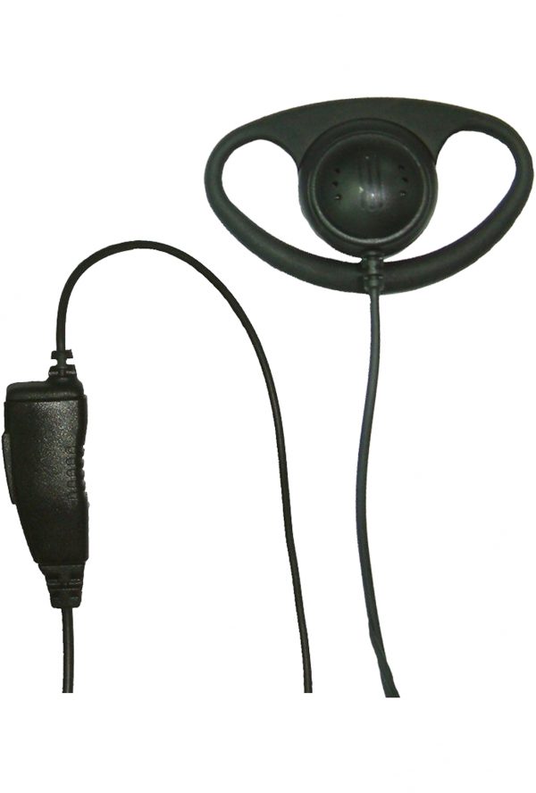 D-Shape Shell EP w/ Inline Mic & PTT