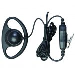 D-Shape Shell EP w/ Inline Mic & PTT