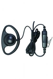 D-Shape Shell EP w/ Inline Mic & PTT