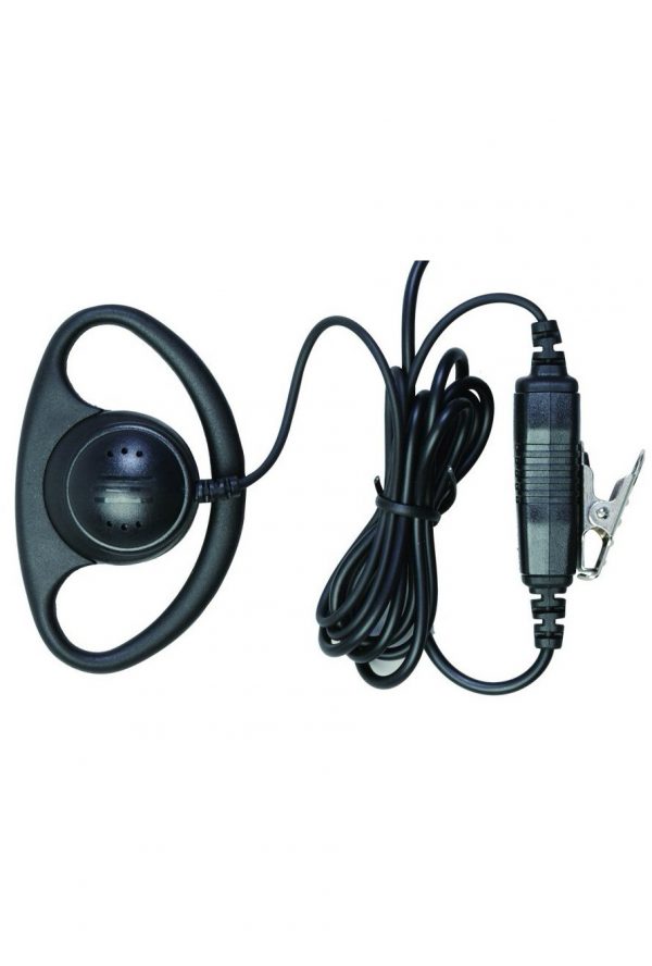 D-Shape Shell EP w/ Inline Mic & PTT