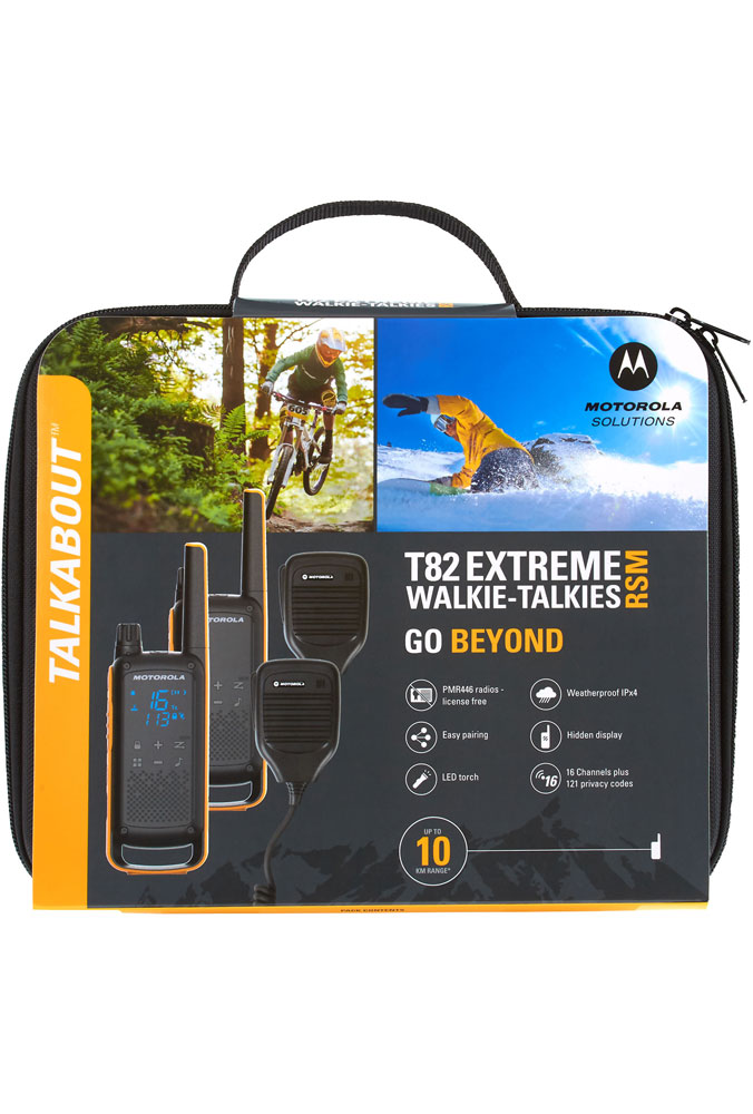 Motorola T82 Extreme Twin Pack UK Plug RSM