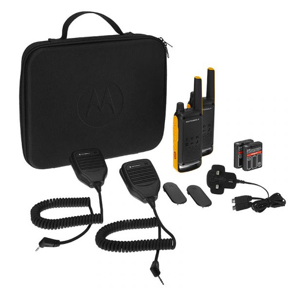 Motorola T82 Extreme Twin Pack UK Plug RSM